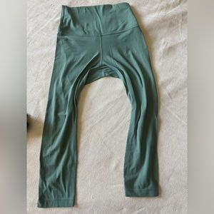 Align high rise in nulu fabric by lululemon